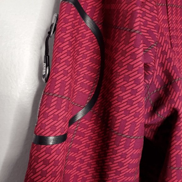 Point Zero Red Hooded Jacket Raincoat Windbreaker Size M - Picture 8 of 10